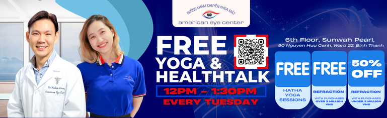 FREE Hatha Yoga & Eye Health Talk tại Sunwah Pearl